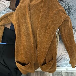 Long cozy cardigan
